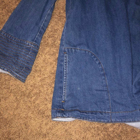 Free people denim tunic - Picture 4 of 5